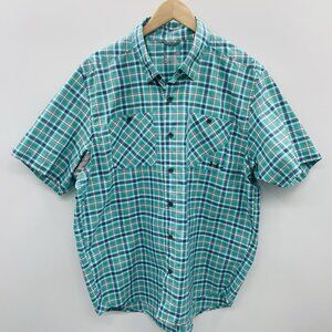 Under Armour HeatGear Mens Size Large Vented Chesapeake Fishing Hiking Shirt 266